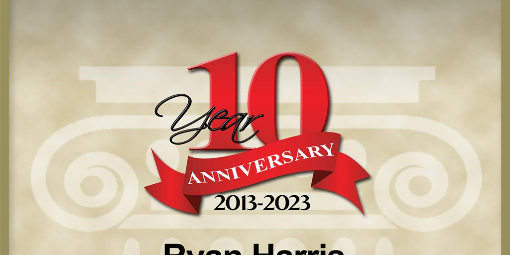 Attorney Ryan Harris has Achieved the AV Preeminent® Rating - the Highest Possible Rating from Martindale-Hubbell®.