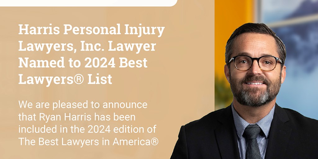 Harris Personal Injury Lawyers, Inc. Lawyer Named to 2024 Best Lawyers® List